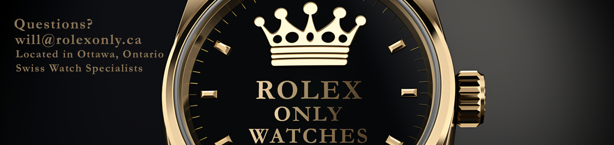 Rolex Only Watches Ottawa